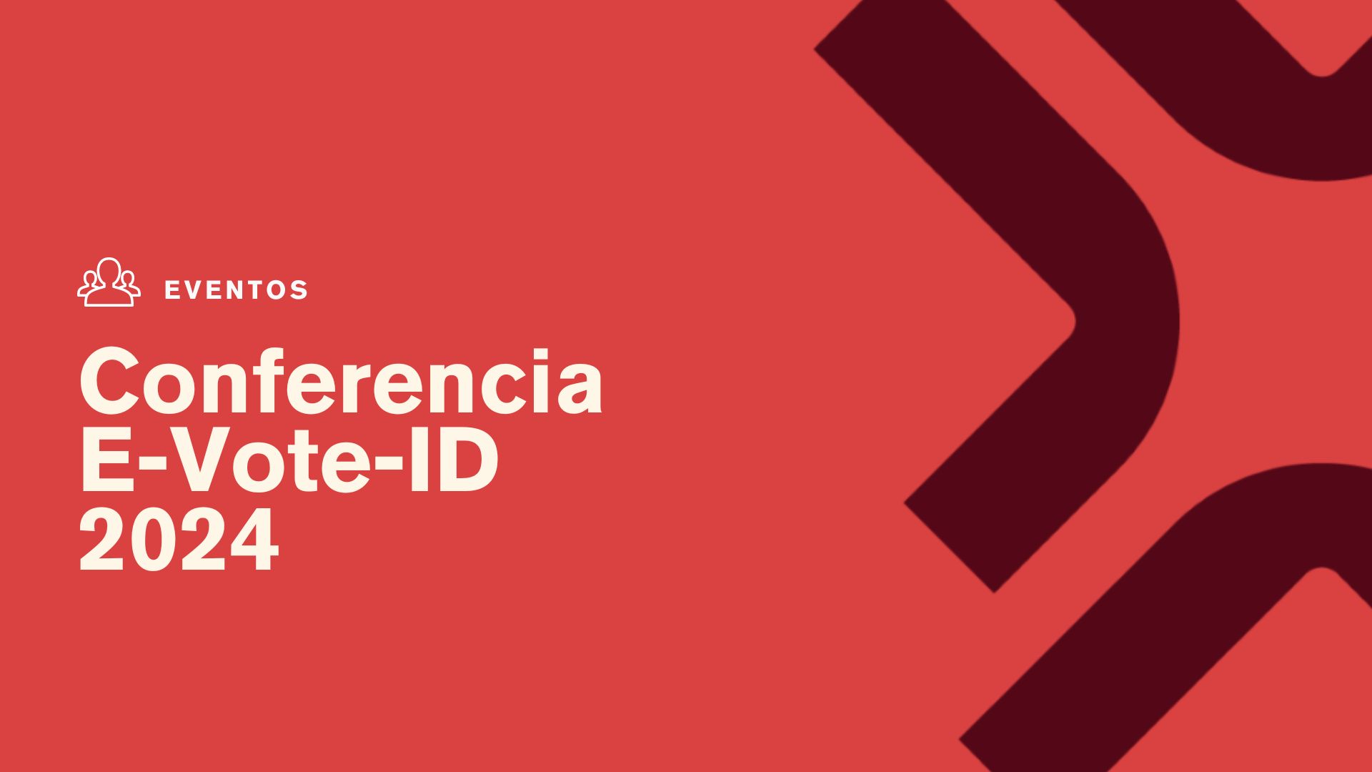 Conferencia E-Vote-ID 2024