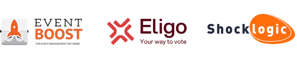 Software de gestión de eventos Eligo + Eventboost + Shocklogic